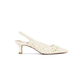 Dolce Vita Olympia sling back heels- white
